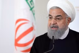 Tổng thống Iran Hassan Rouhani. (Nguồn: The Indian Express)