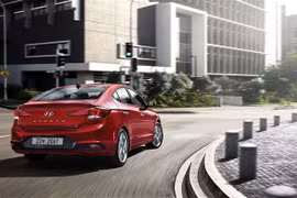 Một mẫu ôtô của hãng Hyundai. (Nguồn: Yonhap/TTXVN)