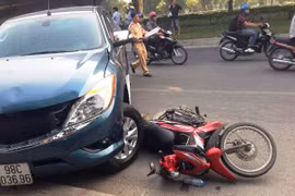 [Video] Vụ tai nạn làm một người tử vong trên đường Phạm Hùng