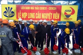 Thanh Hóa: Chính thức hợp long cầu Nguyệt Viên bắc qua sông Mã 