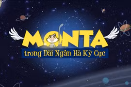 Hình ảnh phim làm demo từ kịch bản “Monta trong dải ngân hà kỳ cục”