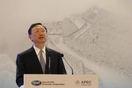 Ủy viên Quốc vụ Trung Quốc Dương Khiết Trì. (Ảnh: THX/TTXVN)