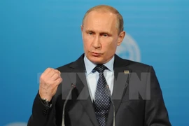 Tổng thống Nga Vladimir Putin. (Nguồn:THX/TTXVN)