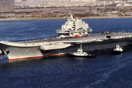 Tàu sân bay Liêu Ninh-CV-16 của Trung Quốc. (Ảnh: Reuters)