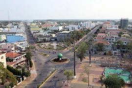 [Photo] Ngắm nhìn toàn cảnh thành phố Sóc Trăng từ trên cao