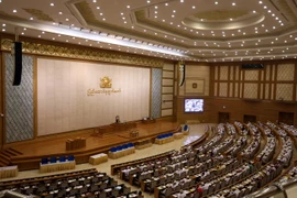  Toàn cảnh phiên họp Quốc hội Myanmar ở thủ đô Naypyidaw ngày 25/6. (Ảnh: THX/TTXVN)