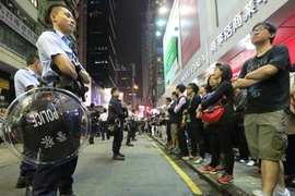 Kế hoạch đảm bảo an ninh sẽ huy động tổng cộng 7.000 sỹ quan duy trì trật tự. (Ảnh: scmp.com)