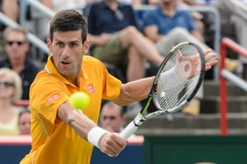 Novak Djokovic sẽ đối đầu tay vợt người Anh Andy Murray ở trận chung kết Rogers Cup 2015. (Ảnh: Getty)