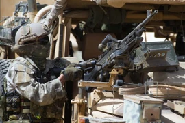 Lực lượng đặc nhiệm Pháp. (Ảnh: AFP)