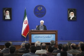 Tổng thống Iran Hassan Rouhani (ảnh) tuyên bố nước này nghiêm túc trong các cuộc đàm phán với nhóm P5+1. (Ảnh: THX/TTXVN)
