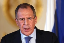 Ngoại trưởng Nga Sergei Lavrov. (Nguồn: AFP)