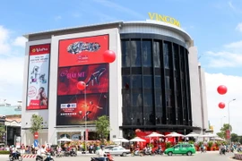 Toàn cảnh Trung tâm Thương mại Vincom Hùng Vương - Cần Thơ trong ngày khai trương. (Ảnh: Duy Khương/TTXVN)