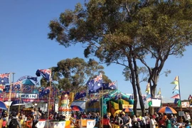 Từ ngày 26/9-4/10, tại thành phố Perth, bang Tây Australia, diễn ra Hội chợ Nông nghiệp Hoàng gia (Perth Royal Show) 2015. (Ảnh: Khánh Linh/Vietnam+)