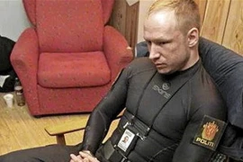 Tên sát thủ Anders Behring Breivik. (Ảnh: telegraph.co.uk)