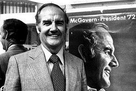 Cựu Thượng nghị sĩ Đảng Dân chủ Mỹ George McGovern. (Nguồn: SIPA/REX)