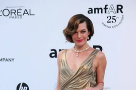 Nữ diễn viên Milla Jovovich. (Ảnh: AFP)