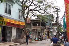 Khu vực ngõ xảy ra vụ việc đau lòng (Ảnh: CTV Thế Long) 