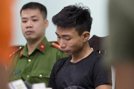 Nghi phạm Đinh Văn Giáp. (Ảnh: PV/Vietnam+)