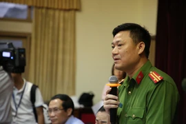 Theo khẳng định của Trung Tá Trần Văn Hóa: Nạn nhân L.T.L đã tử vong trước khi nhập viện. (Ảnh: Minh Sơn/Vietnam+) 