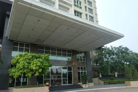 Tòa nhà P2 Ciputra nơi vụ trộm xảy ra. (Ảnh: Sơn Bách/Vietnam+) 