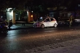 Hiện trường vụ việc (Ảnh: Sơn Bách/Vietnam+) 