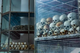 Hơn 40 năm qua đi, nhưng những dấu vết của cuộc thảm sát năm xưa mà quân Pol Pot thực hiện vẫn chưa phai mờ. (Ảnh: Minh Sơn/Vietnam+)