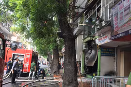 Hiện trường vụ việc. (Ảnh: Hải Thanh/Vietnam+)