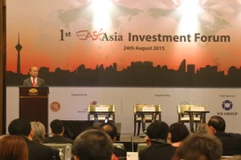 Diễn đàn đầu tư Đông Á lần thứ nhất diễn ra tại Trung tâm Hội nghị Kuala Lumpur, Malaysia. (Nguồn: Vietnam+)