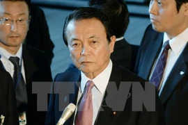 Bộ trưởng Tài chính Nhật Bản Taro Aso. (Ảnh: Kyodo/TTXVN)