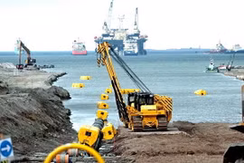 Hoạt động xây dựng tuyến đường ống dẫn khí đốt từ Nga đến Thổ Nhĩ Kỳ sẽ bắt đầu diễn ra vào cuối tháng Sáu. (Nguồn: pentapostagma.gr)