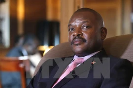 Tổng thống Burundi Pierre Nkurunziza. (Nguồn: AFP/TTXVN)
