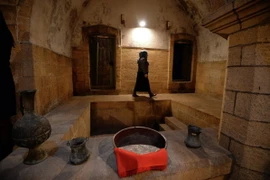 Các phòng tắm được xây dựng từ thế kỷ 13, nay đã trở thành không gian văn hóa cổ được bảo tồn. (Nguồn: sputniknews)