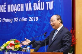 Thủ tướng Nguyễn Xuân Phúc phát biểu. (Ảnh: Thống Nhất/TTXVN)