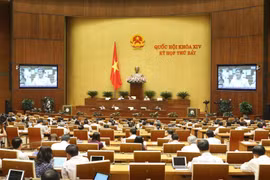 Toàn cảnh phiên họp Quốc hội chiều 13/6. (Ảnh: Doãn Tấn/TTXVN)