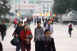 Du khách Trung Quốc. (Ảnh minh họa. Nguồn: TTXVN)
