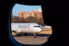 Một máy bay của American Airlines. (Nguồn: AFP)