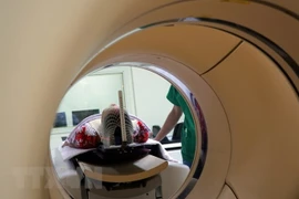 Chẩn đoán đặc trị điều trị cho bệnh nhân ung thư. (Ảnh: Phương Vy/TTXVN)