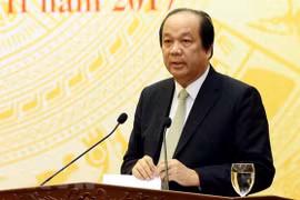Bộ trưởng, Chủ nhiệm Văn phòng Chính phủ Mai Tiến Dũng. (Ảnh: Phạm Kiên/TTXVN)
