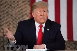 Tổng thống Mỹ Donald Trump. (Ảnh: AFP/TTXVN)