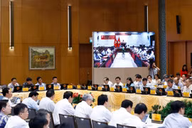 Quang cảnh cuộc họp. (Ảnh: Thống Nhất/TTXVN)