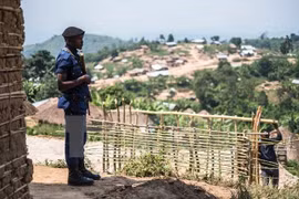 Cảnh sát Congo. (Nguồn: AFP/TTXVN)
