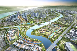 Phối cảnh thành phố thông minh Busan. (Nguồn: Pulsenews)