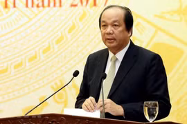 Bộ trưởng, Chủ nhiệm Văn phòng Chính phủ Mai Tiến Dũng. (Ảnh: Phạm Kiên/TTXVN)