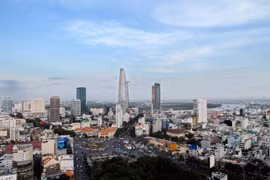 Một góc Thành phố Hồ Chí Minh. (Nguồn: TTXVN)