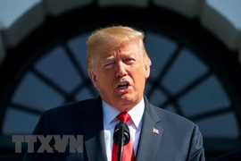 Tổng thống Mỹ Donald Trump. (Ảnh: EFE-EPA/TTXVN)