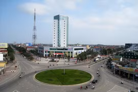 Một góc thành phố Hà Tĩnh.