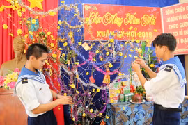 Xuân đến sớm với chiến sỹ trên các đảo Tây Nam của Tổ quốc