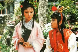 Diễn viên chính trong phim 'Hồng Lâu Mộng' năm 1987.