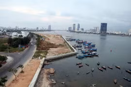 Dự án Marina Complex đang triển khai trên thục tế. (Ảnh: Nguyễn Sơn/TTXVN)