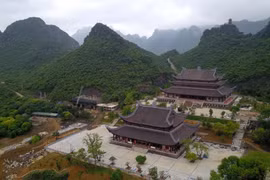Đại lễ Phật đản Liên hợp quốc 2019 lần thứ 16 diễn ra tại Trung tâm Văn hóa Phật giáo Tam Chúc (huyện Kim Bảng, tỉnh Hà Nam) từ ngày 12 đến 14/5/2019. (Nguồn: TTXVN)